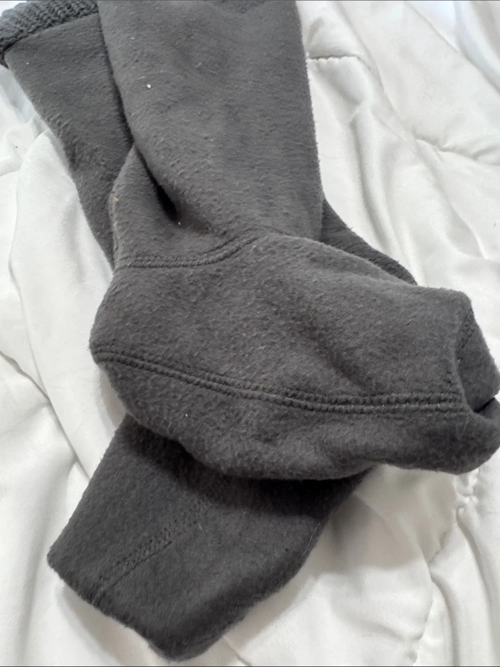 Hunter Two-Pairs Knit boot sock liners in Charcoal Gray & Slate Blue medium EUC
